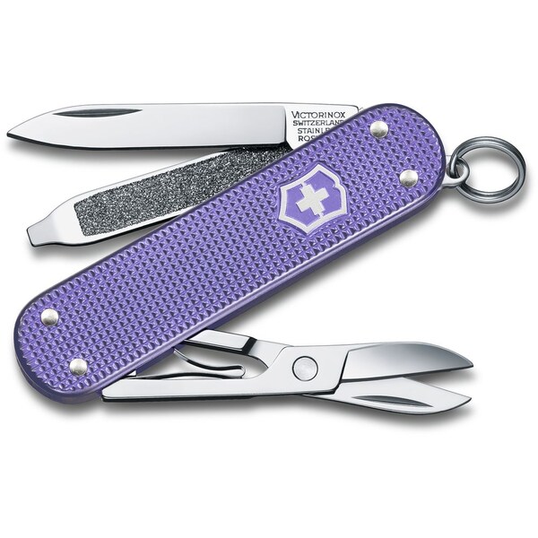 Swiss Army Brands 2024 Victorinox Classic Sd Alox, Electric Lavender VIC-0.6221.223G - main